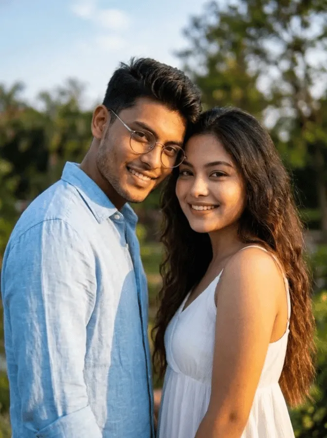 Aarav & Ananya - Under the Lake Pichola Stars